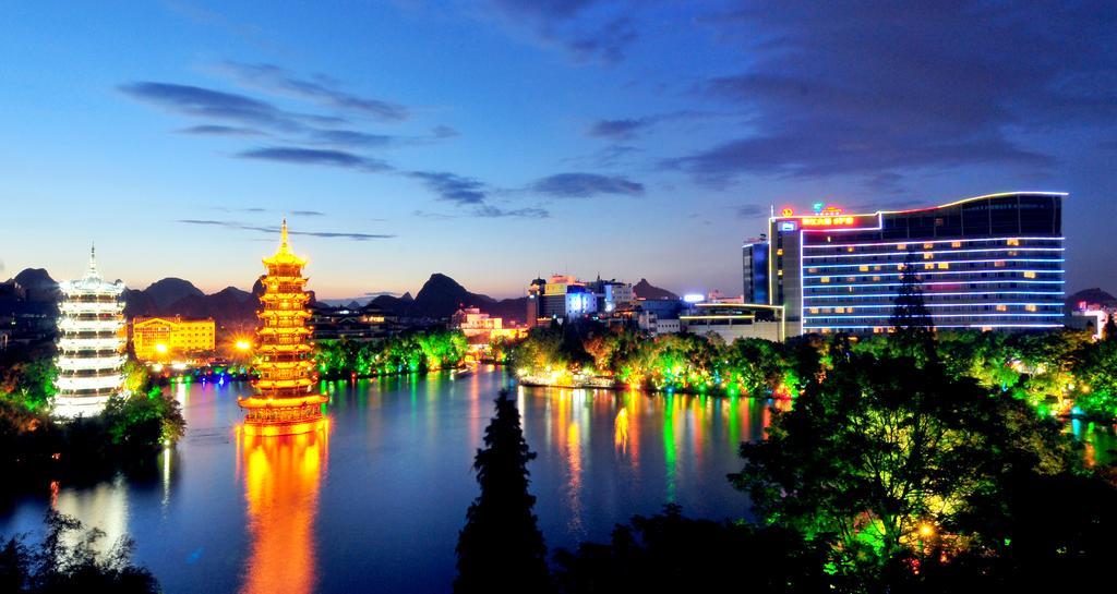 Lijiang Waterfall Hotel Guilin Dış mekan fotoğraf